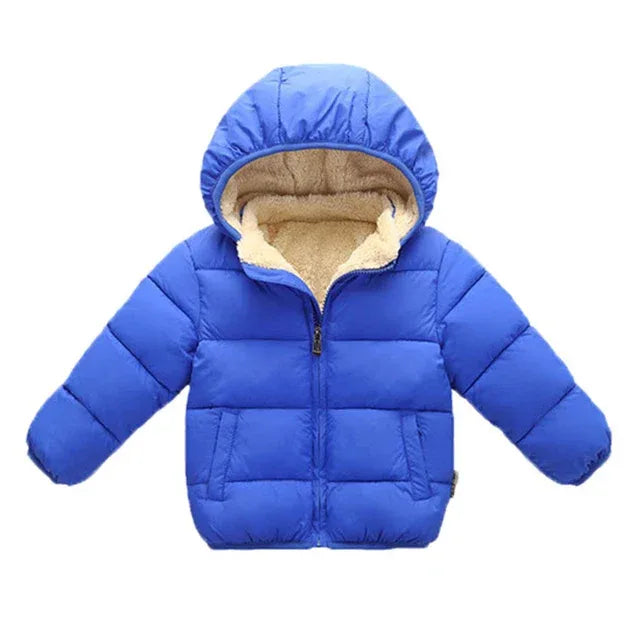 Kids Plush Winter Jacket – Cozy Protection for Cold Adventures - LunaKit Baby