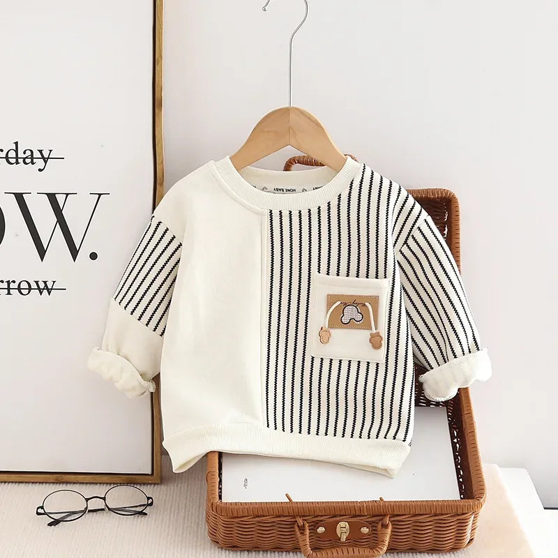 Autumn Long Sleeve T-Shirt – Soft Casual Comfort for Playful Days - LunaKit Baby