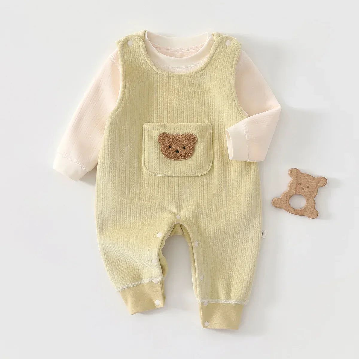 Baby Cotton 2-Piece Autumn Outfit Set – Cozy Style for Little Explorers - LunaKit Baby