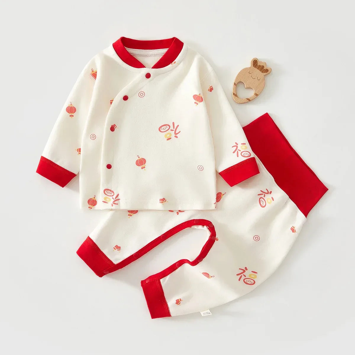 Baby Cotton 2-Piece Underwear Set – Warm Comfort for Cozy Days - LunaKit Baby