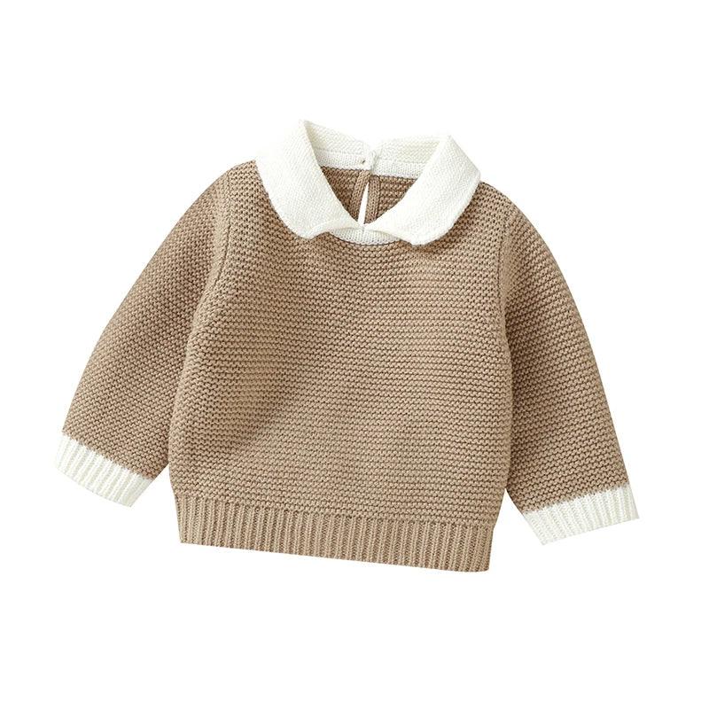 Baby Knit Turtleneck Sweater – Cozy Winter Warmth for Little Ones - LunaKit Baby
