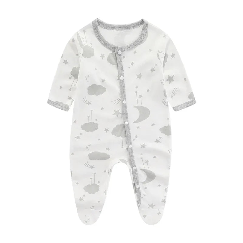 Baby Cotton Bodysuit Romper – Soft Everyday Comfort for Little Ones - LunaKit Baby