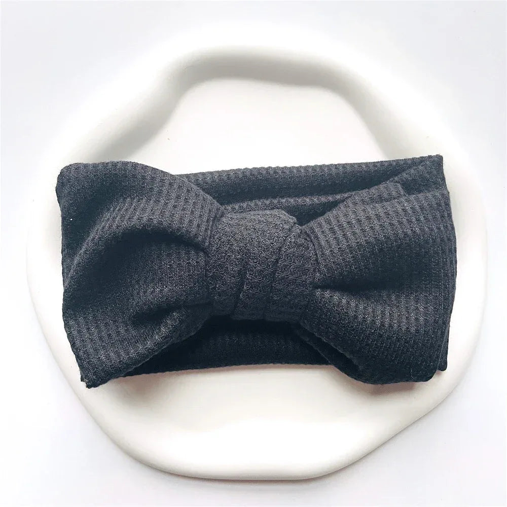 Baby Girl Bow Headband – Soft Style for Sweet Little Looks - LunaKit Baby