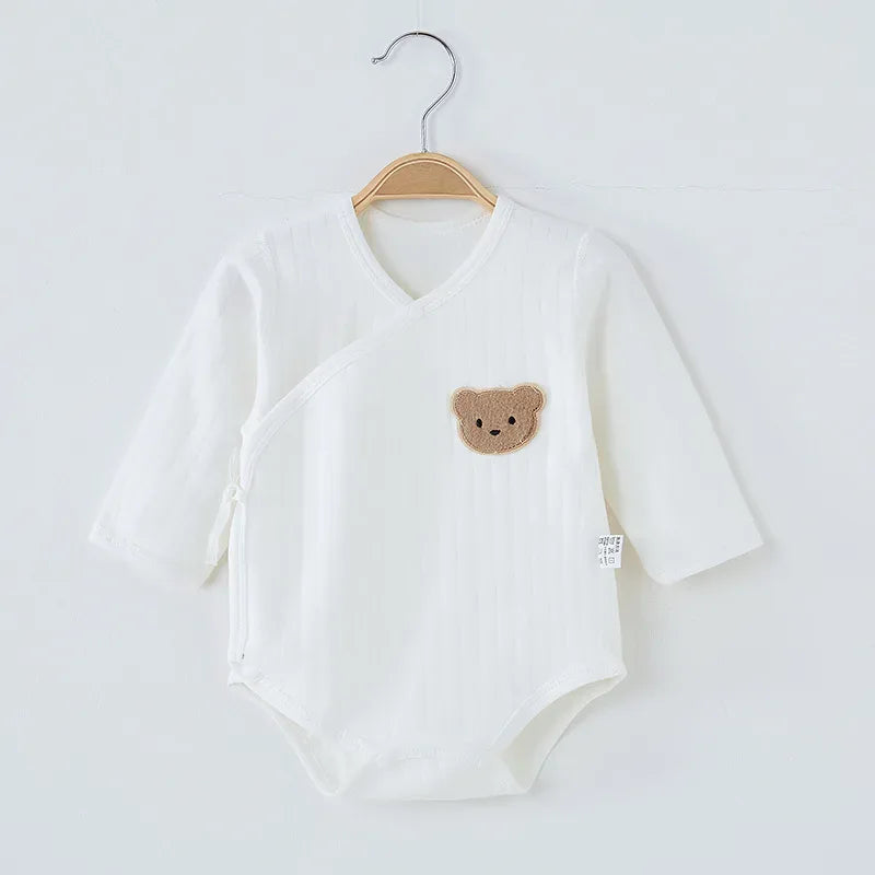 Baby Cotton Crawling Romper – Breathable Comfort for Little Movers - LunaKit Baby