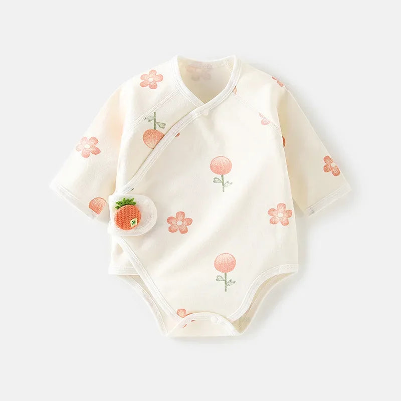 Baby Bear Cotton Romper – Soft Comfort for Little Adventures - LunaKit Baby