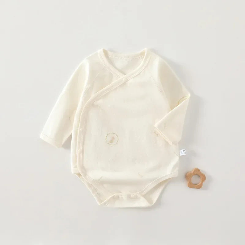 Baby Cotton Autumn Romper – Soft Comfort for Cozy Little Days - LunaKit Baby
