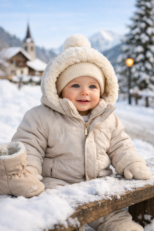 What Should a Baby Wear Outside in Winter? Keeping Your Little One Warm & Safe - LunaKit Baby