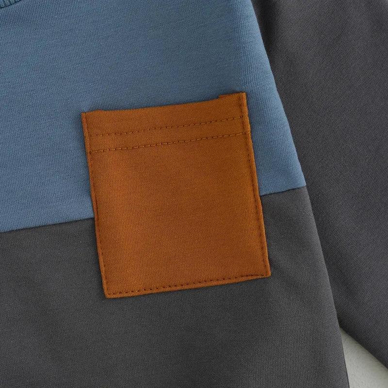 Baby Boy Autumn Outfit Set – Cozy Contrast Style for Everyday Play - LunaKit Baby