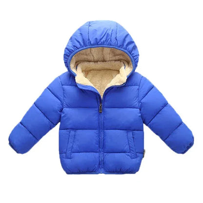 Kids Plush Winter Jacket – Cozy Protection for Cold Adventures - LunaKit Baby