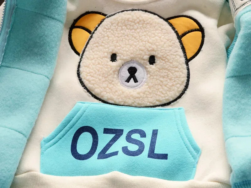 Baby Winter Fleece Set – Complete Cozy Warmth for Cold Days - LunaKit Baby