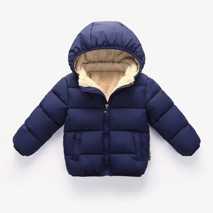 Kids Plush Winter Jacket – Cozy Protection for Cold Adventures - LunaKit Baby