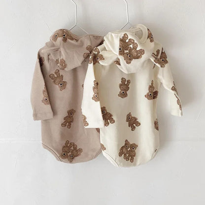 Baby Bear Bodysuit Set – Soft Cuteness for Little Adventures - LunaKit Baby