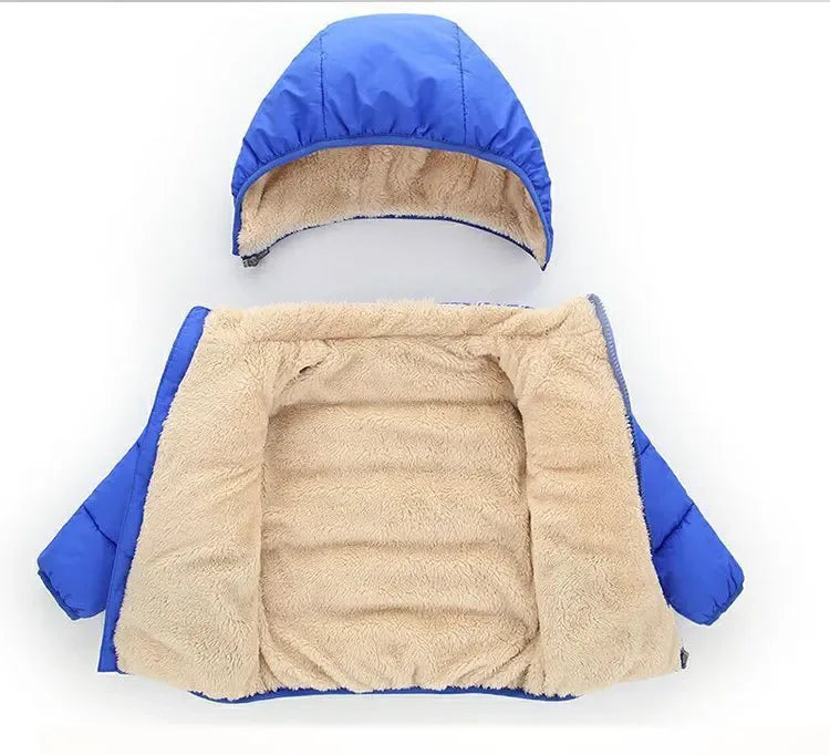 Kids Plush Winter Jacket – Cozy Protection for Cold Adventures - LunaKit Baby