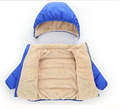 Kids Plush Winter Jacket – Cozy Protection for Cold Adventures - LunaKit Baby