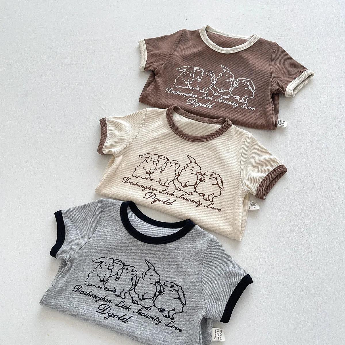 Baby Korean Style Summer Jumpsuit – Cool Minimal Charm - LunaKit Baby