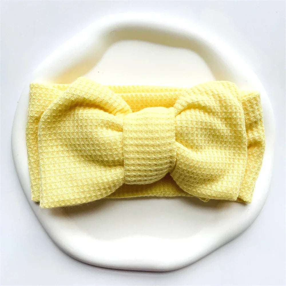 Baby Girl Bow Headband – Soft Style for Sweet Little Looks - LunaKit Baby