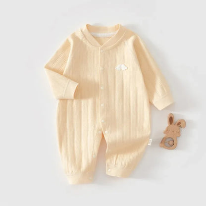 Baby Cotton Sleep Romper – Soft Comfort for Sweet Dreams - LunaKit Baby