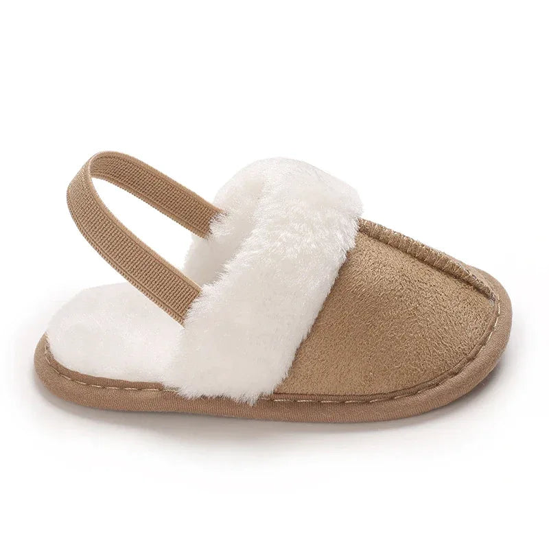 Baby Woolen Cotton Slippers – Soft Warmth for Little Feet - LunaKit Baby