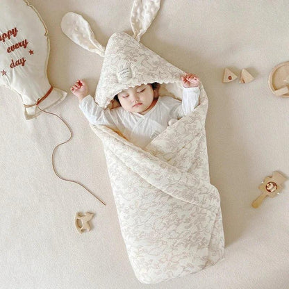 Newborn Bunny Swaddle Blanket – Sweet First Moments to Cherish - LunaKit Baby