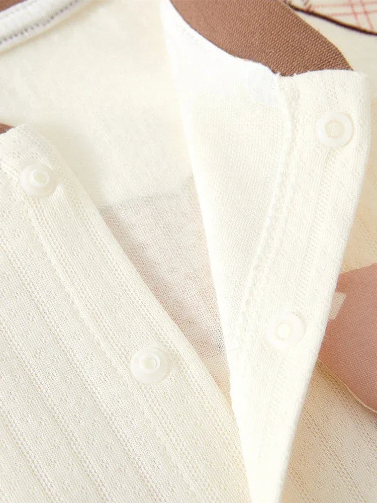 Baby Cotton Romper – Soft All-Season Comfort for Little Explorers - LunaKit Baby