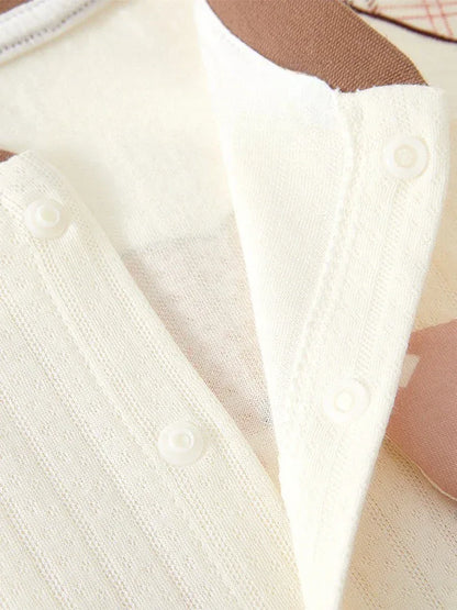 Baby Cotton Romper – Soft All-Season Comfort for Little Explorers - LunaKit Baby