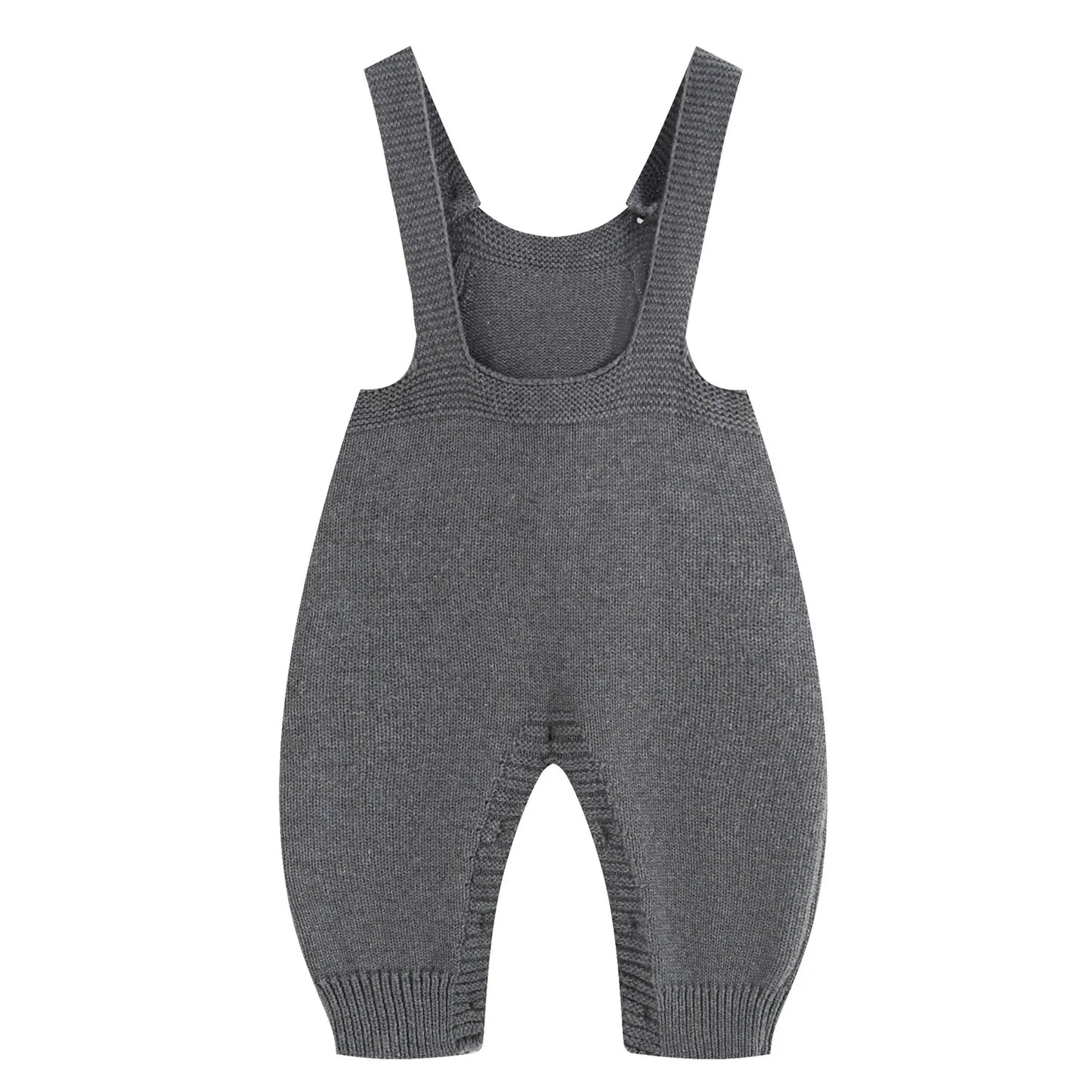 Spring Knit Baby Overalls – Light Comfort for Little Explorers - LunaKit Baby