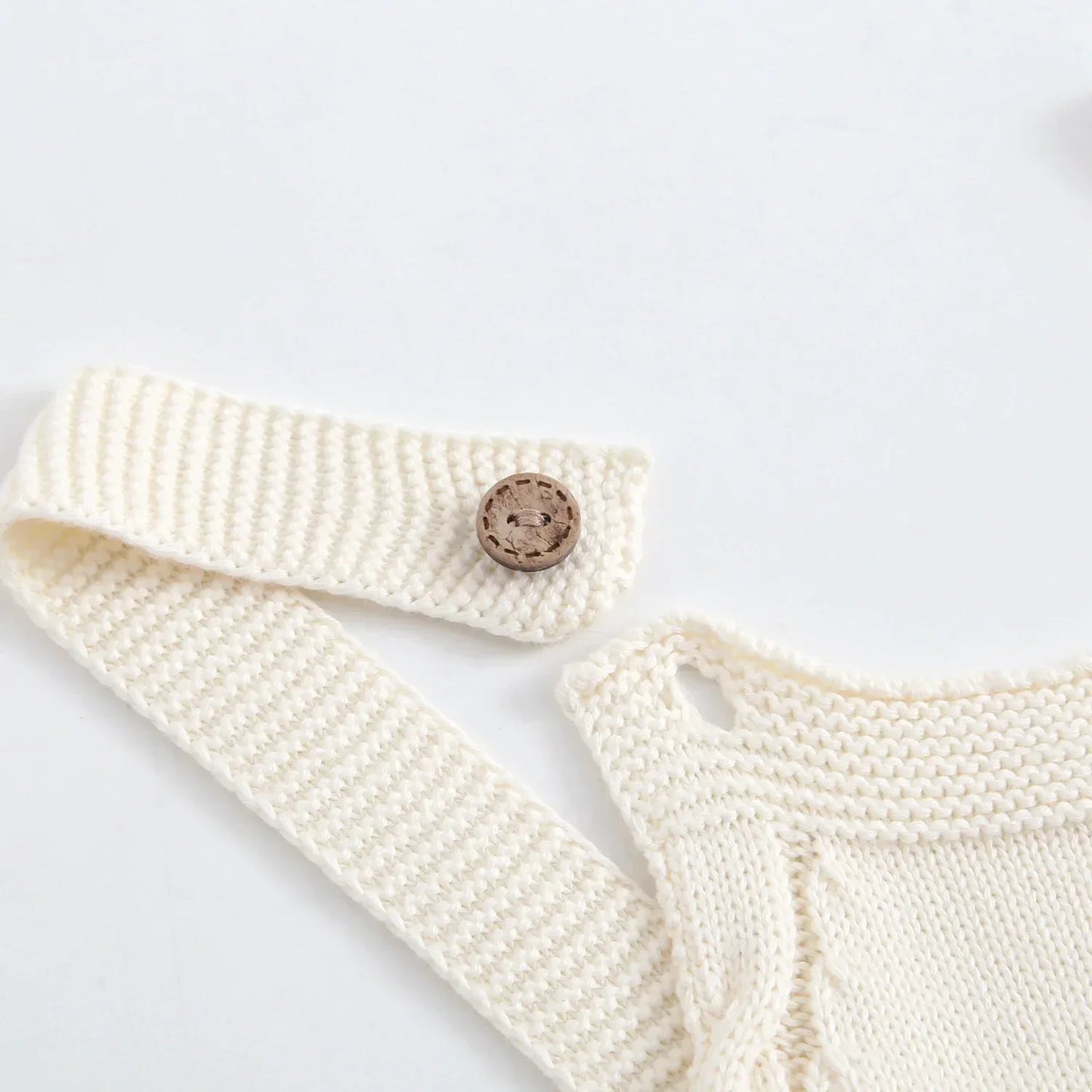 Spring Knit Baby Overalls – Light Comfort for Little Explorers - LunaKit Baby