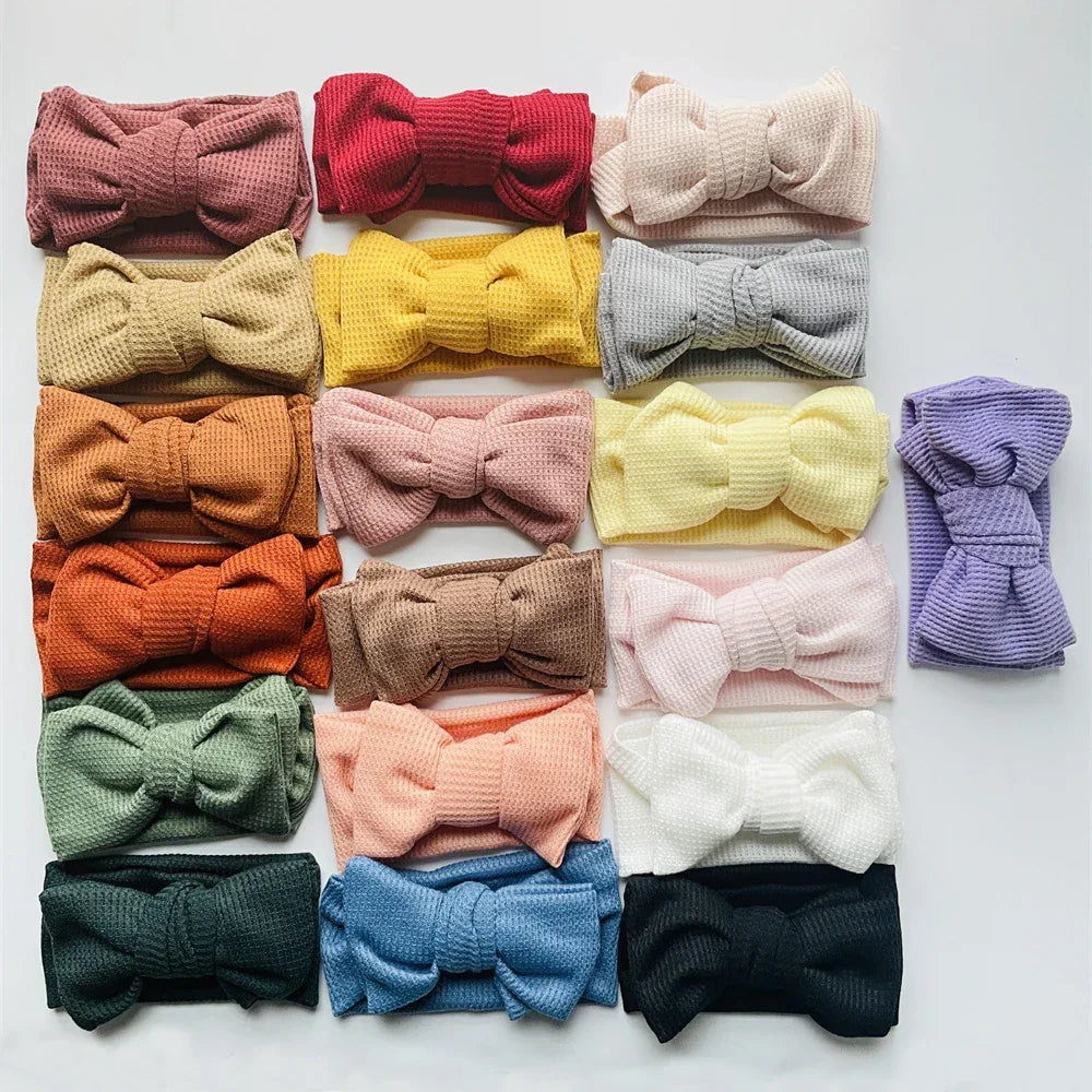 Baby Girl Bow Headband – Soft Style for Sweet Little Looks - LunaKit Baby