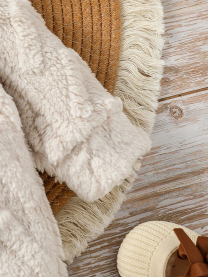 Baby Boy Plush Winter Jumpsuit – Cozy Warmth for Cold Days - LunaKit Baby