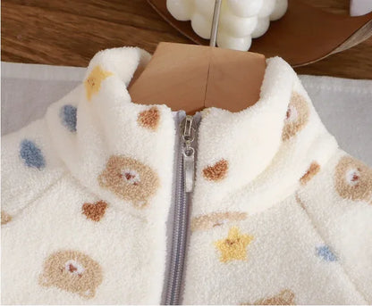 Toddler Fleece Pajama Set – Cozy Warmth for Sweet Nighttime Dreams - LunaKit Baby