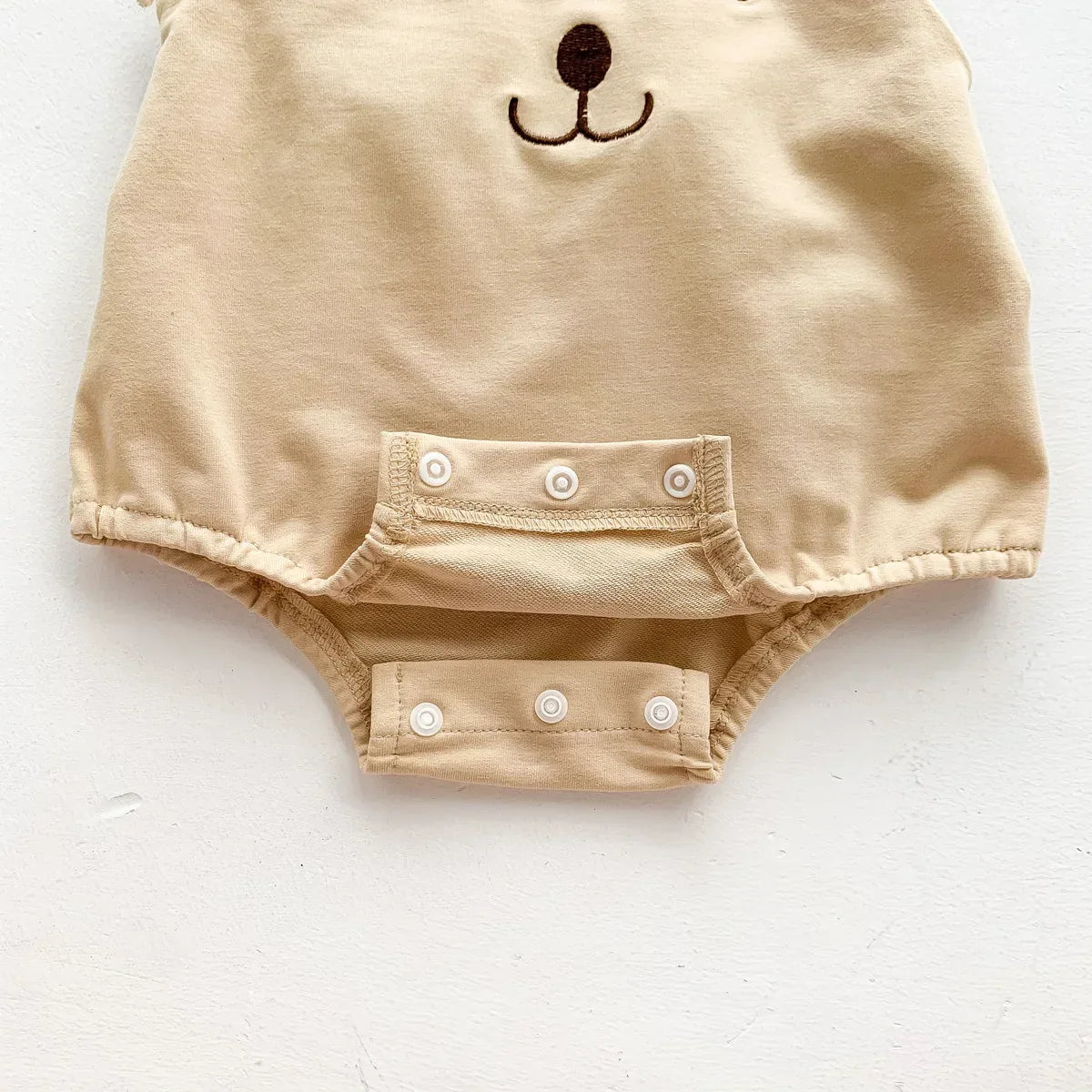 Baby Bear Jumpsuit & Hat Set – Sweet Summer Comfort with Charm - LunaKit Baby