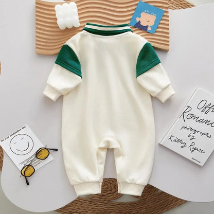 Korean Style Baby Bodysuit – Trendy Comfort for Little Explorers - LunaKit Baby