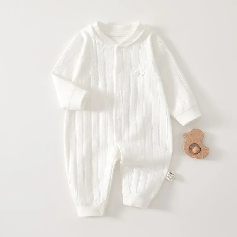 Baby Cotton Sleep Romper – Soft Comfort for Sweet Dreams - LunaKit Baby