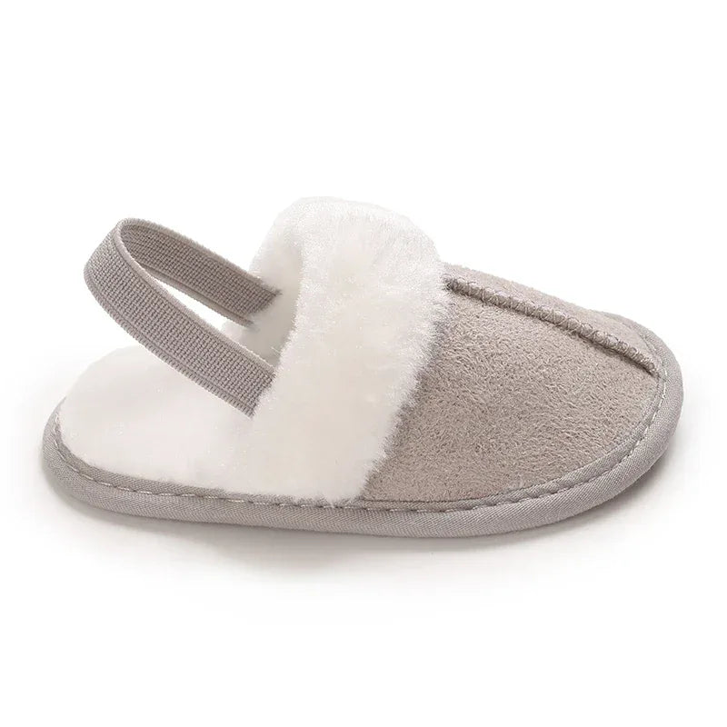 Baby Woolen Cotton Slippers – Soft Warmth for Little Feet - LunaKit Baby