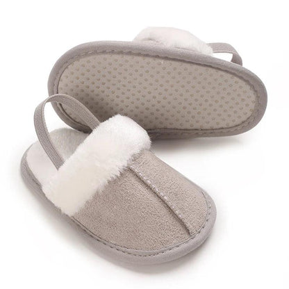 Baby Woolen Cotton Slippers – Soft Warmth for Little Feet - LunaKit Baby