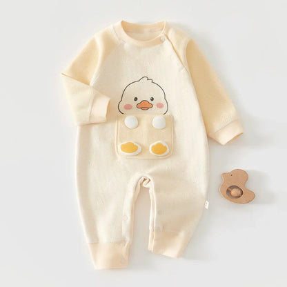 Baby Winter Cotton Jumpsuit – Cozy Warmth for Little Adventures - LunaKit Baby