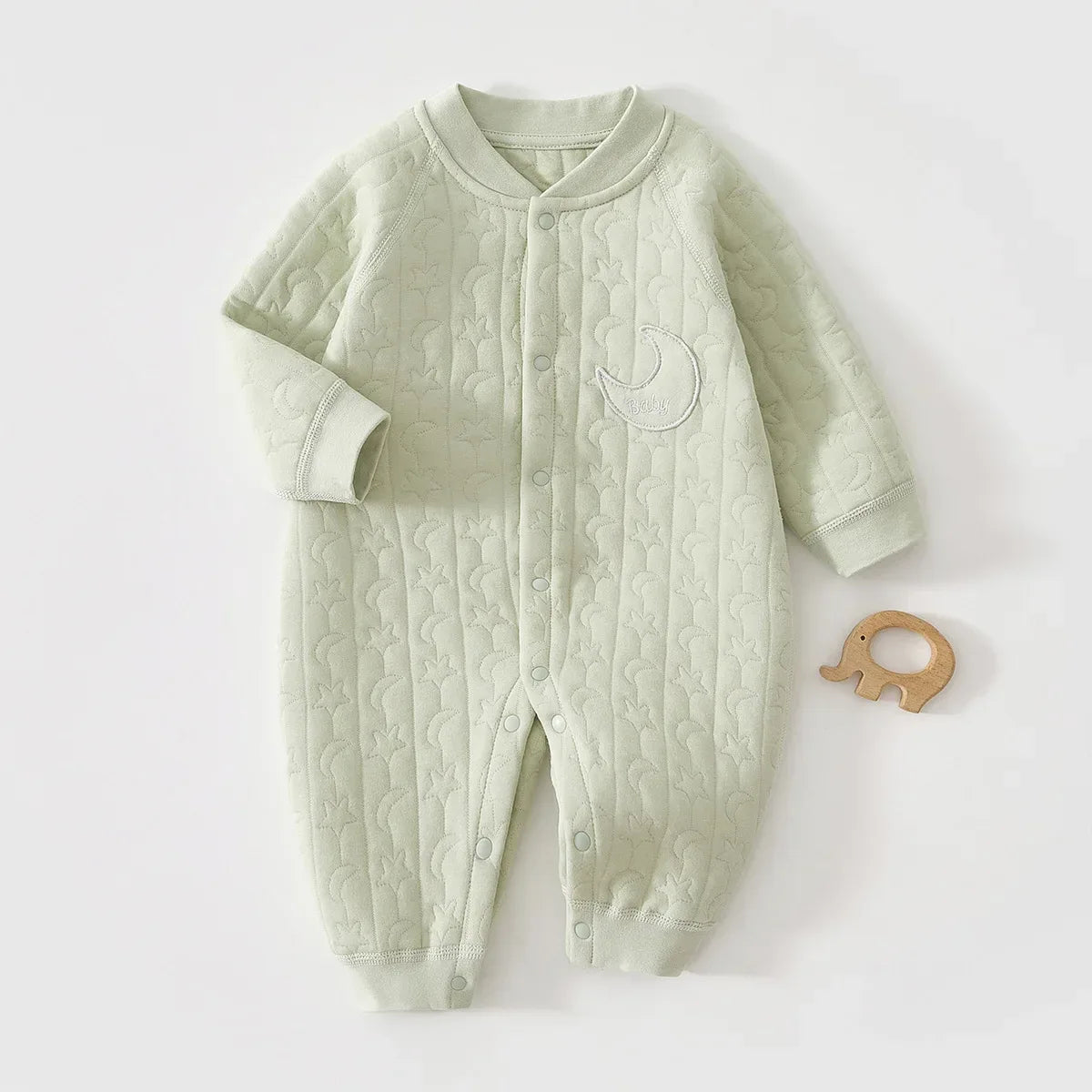 Baby Cotton Sleep Jumpsuit – Cozy Comfort for Peaceful Nights - LunaKit Baby