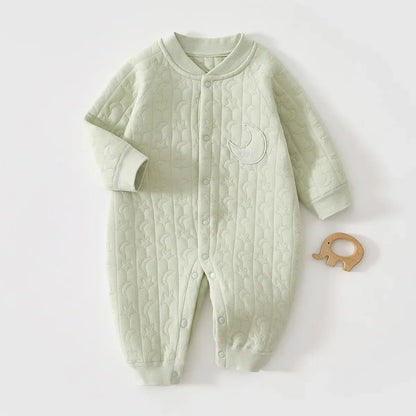 Baby Cotton Sleep Jumpsuit – Cozy Comfort for Peaceful Nights - LunaKit Baby