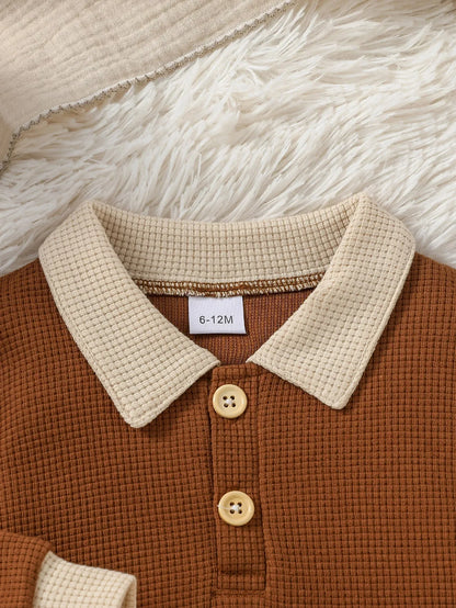 Baby Boy Autumn Clothing Set | Soft Daily Comfort - LunaKit Baby