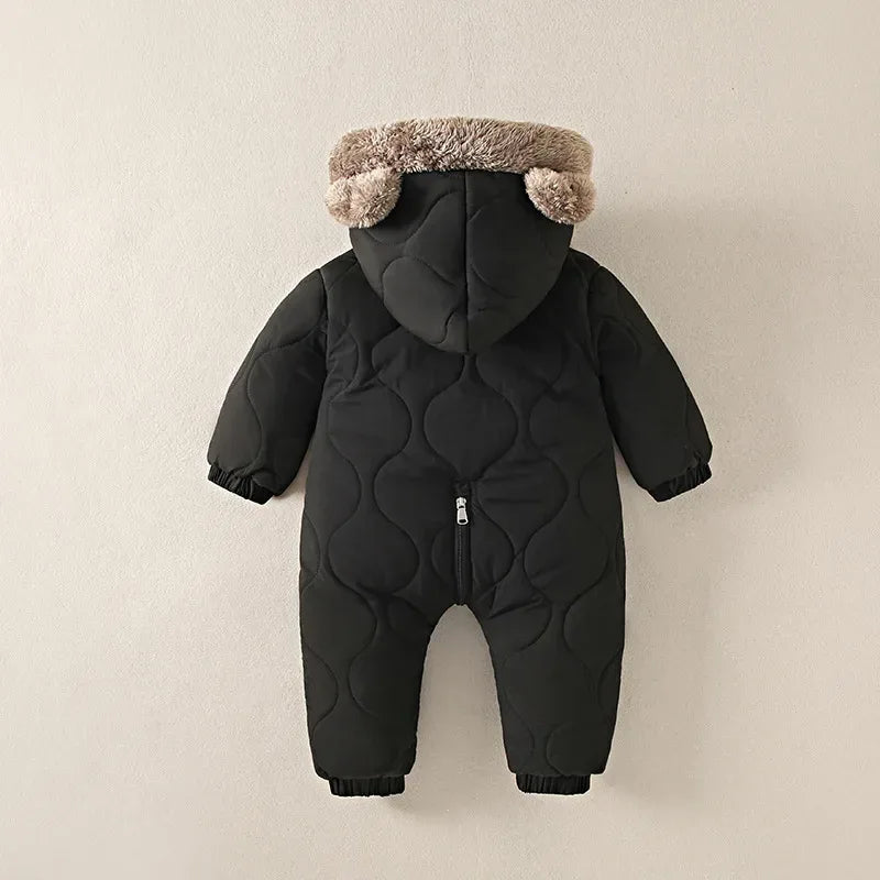 Baby Winter Fleece Snowsuit – Ultimate Warmth for Cold Days - LunaKit Baby