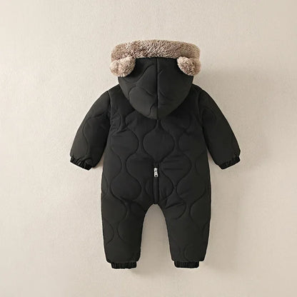 Baby Winter Fleece Snowsuit – Ultimate Warmth for Cold Days - LunaKit Baby