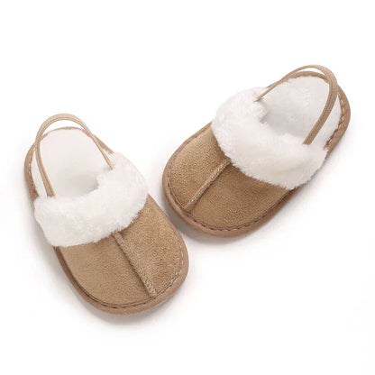 Baby Woolen Cotton Slippers – Soft Warmth for Little Feet - LunaKit Baby