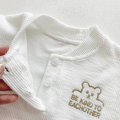 Baby Cotton Crawling Bodysuit – Soft Comfort for Little Explorers - LunaKit Baby