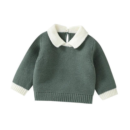 Baby Knit Turtleneck Sweater – Cozy Winter Warmth for Little Ones - LunaKit Baby