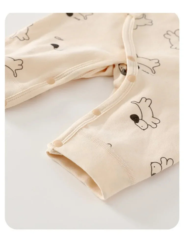 Newborn Cotton Jumpsuit – Pure Comfort for First Little Moments - LunaKit Baby