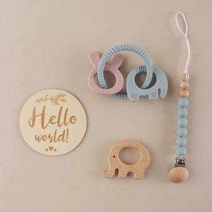 Baby Teether Gift Set – Gentle Comfort for Happy Little Moments - LunaKit Baby