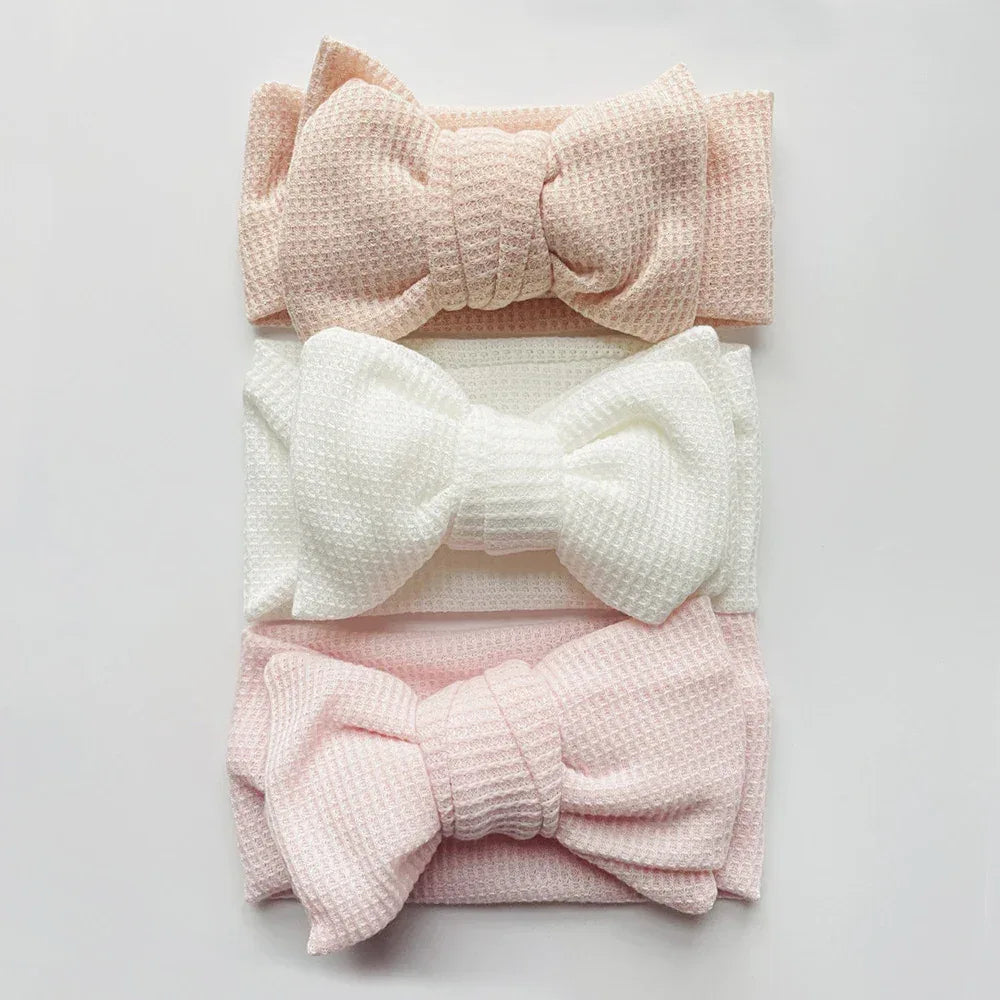 Baby Girl Bow Headband – Soft Style for Sweet Little Looks - LunaKit Baby