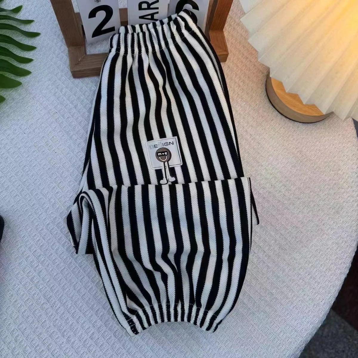 Kids Autumn Tracksuit Set – Cozy Stripe Comfort for Active Days - LunaKit Baby