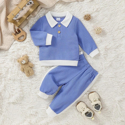 Baby Boy Autumn Clothing Set | Soft Daily Comfort - LunaKit Baby