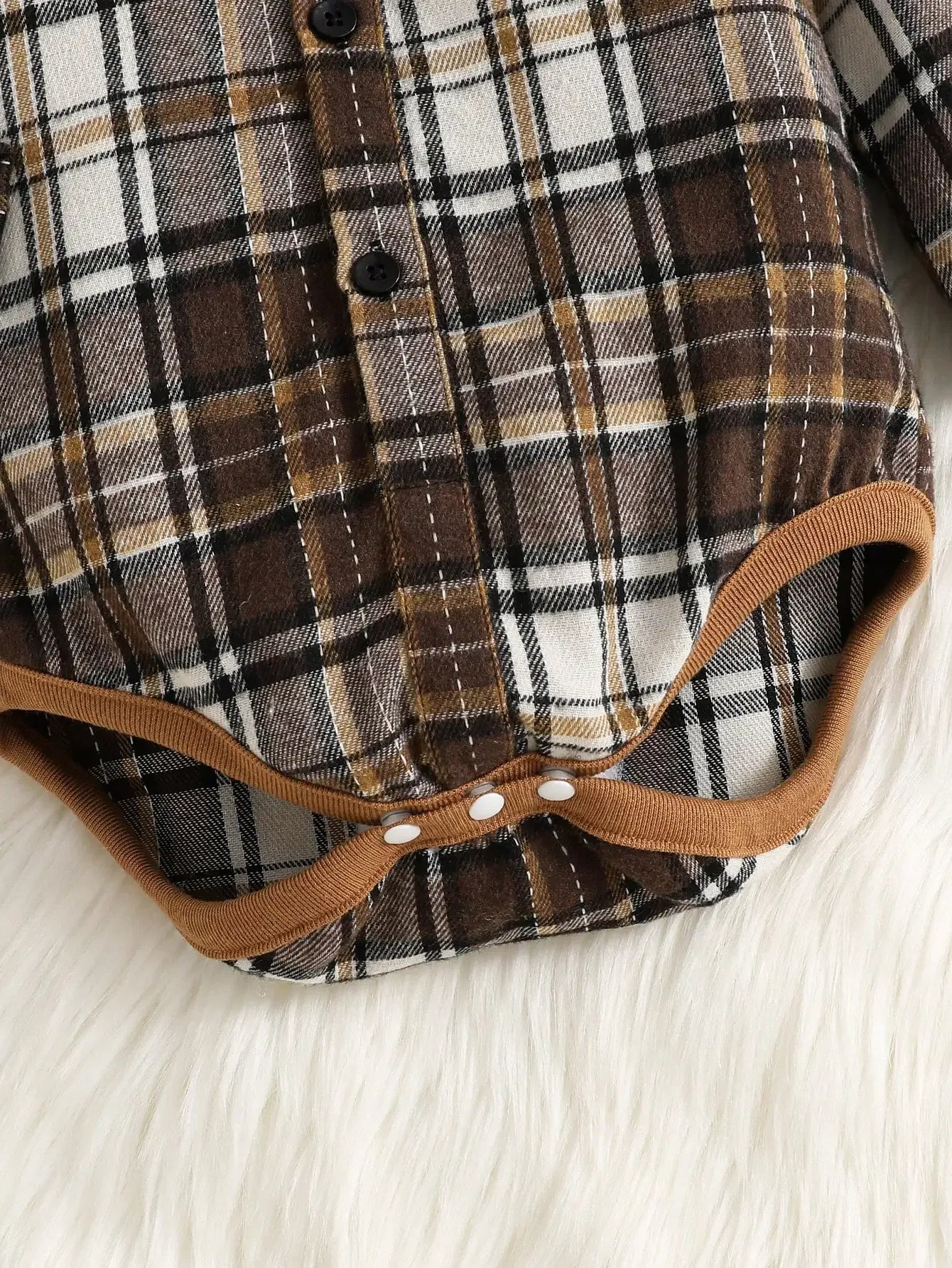 Toddler Plaid Corduroy Outfit Set – Cozy Outdoor Style for Little Ones - LunaKit Baby